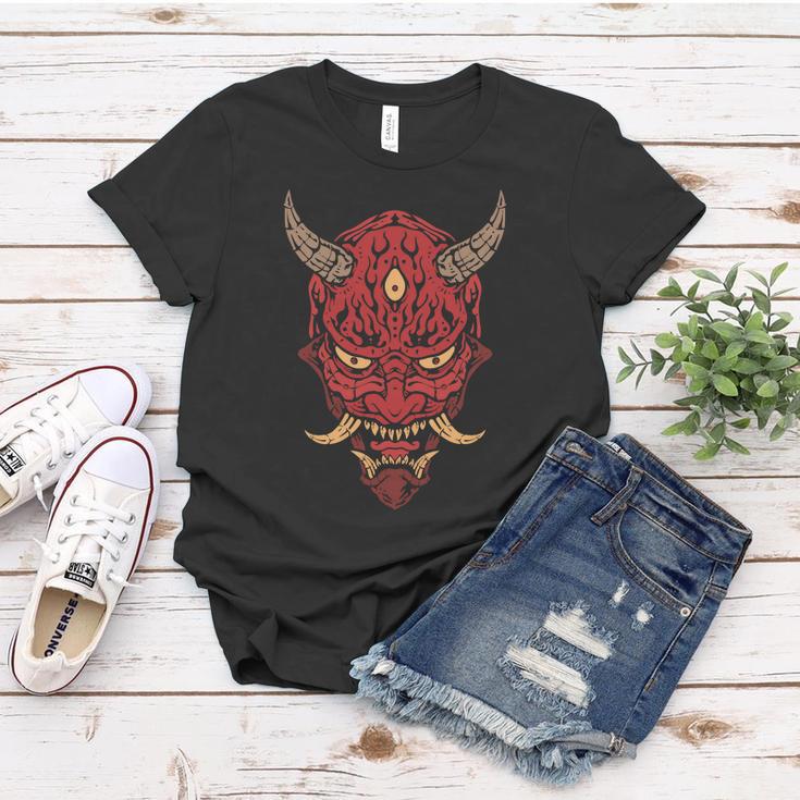 Japanese Hannya Ghost Women T-shirt Unique Gifts