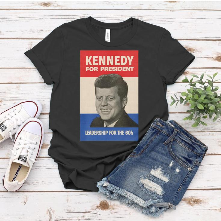 John F Kennedy 1960 Campaign Vintage Poster Women T-shirt Unique Gifts