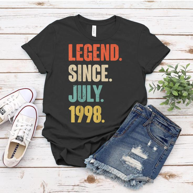 Legend Since July 1998 - 24 Year Old Gift 24Th Birthday Women T-shirt Funny Gifts