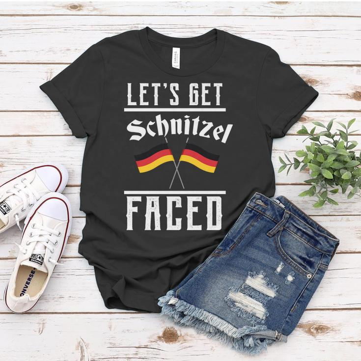 Lets Get Schnitzel Faced Tshirt Women T-shirt Unique Gifts