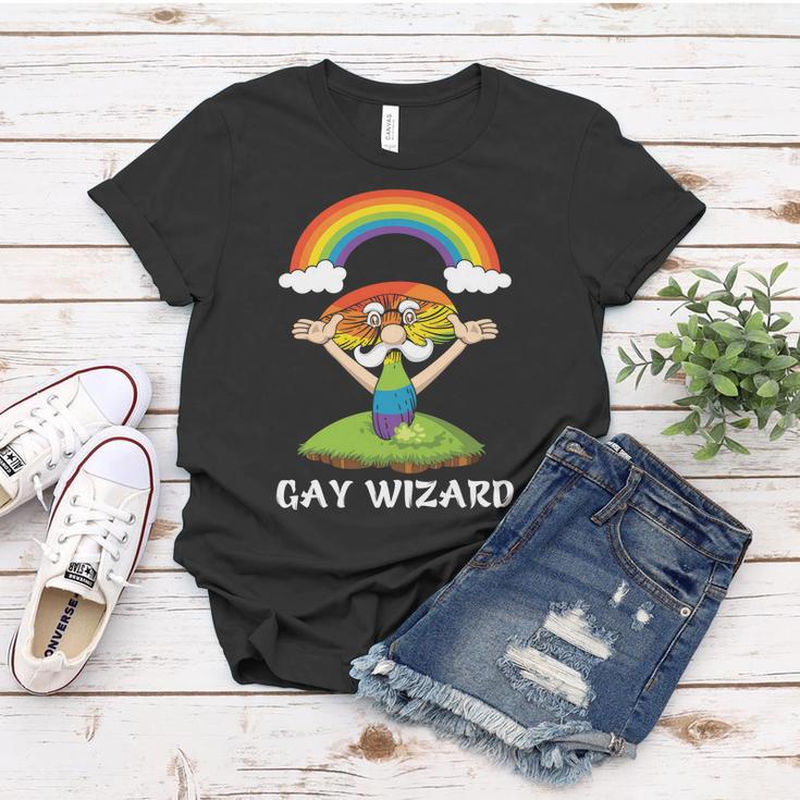 Lgbt Rainbow Wizard Pride Month Women T-shirt Unique Gifts