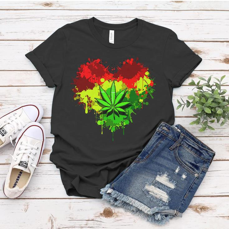 Love Weed Medical Marijuana Tshirt Women T-shirt Unique Gifts