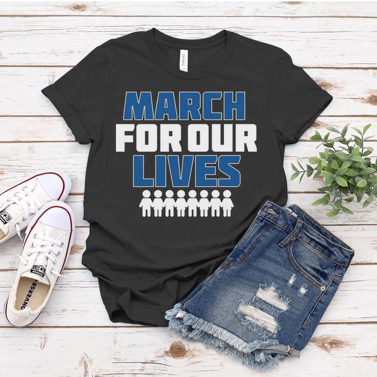 March For Our Lives Gun Control Women T-shirt Unique Gifts