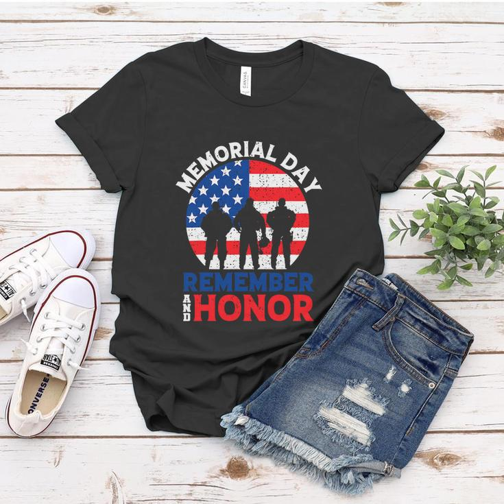 Memorial Day Quote Military Usa Flag 4Th Of July Women T-shirt Unique Gifts