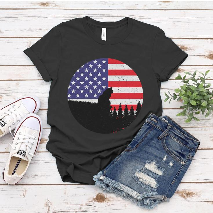 Meow 4Th Of July Cat Lover Cute Plus Size Graphic Shirt For Men Women Family Women T-shirt Unique Gifts