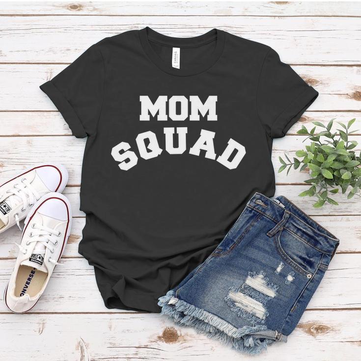 Mom Squad Bold Text Logo Women T-shirt Unique Gifts