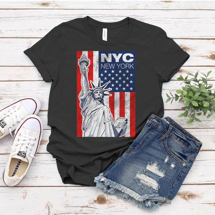 New York City Statue Of Liberty Shirts Cool New York City Women T-shirt Personalized Gifts