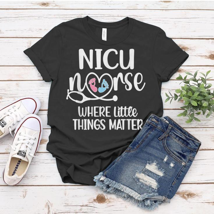 Nicu Nurse Neonatal Intensive Care Unit Nursing Women T-shirt Funny Gifts