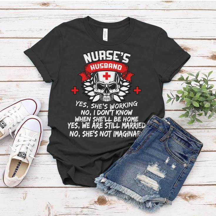 Nurses Husband Tshirt Women T-shirt Unique Gifts