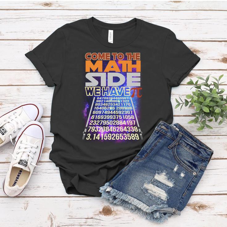 Pi Day - Come To The Math Side Parody Tshirt Women T-shirt Unique Gifts