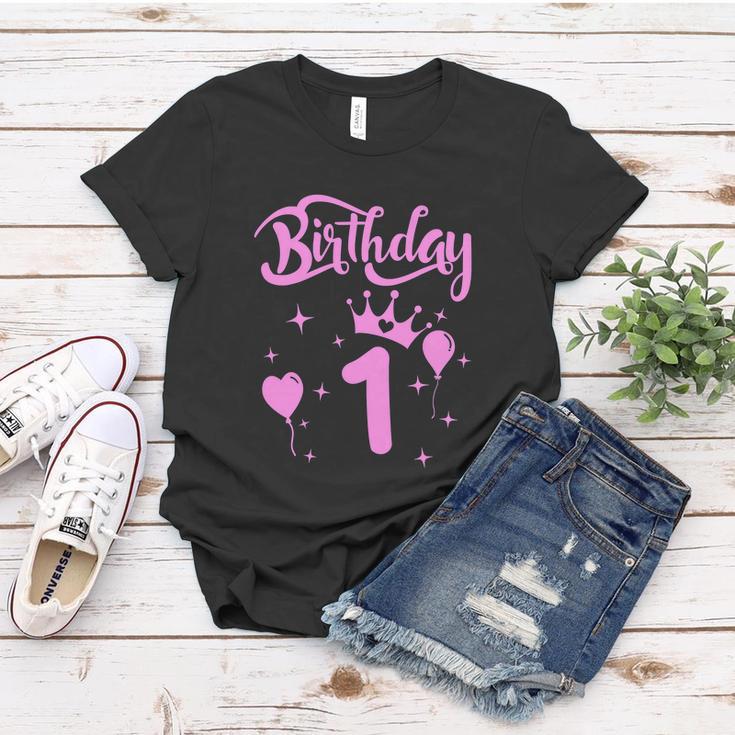 Princess Birthday Girl 1 Year Old Themed Funny Princess Birthday Women T-shirt Unique Gifts