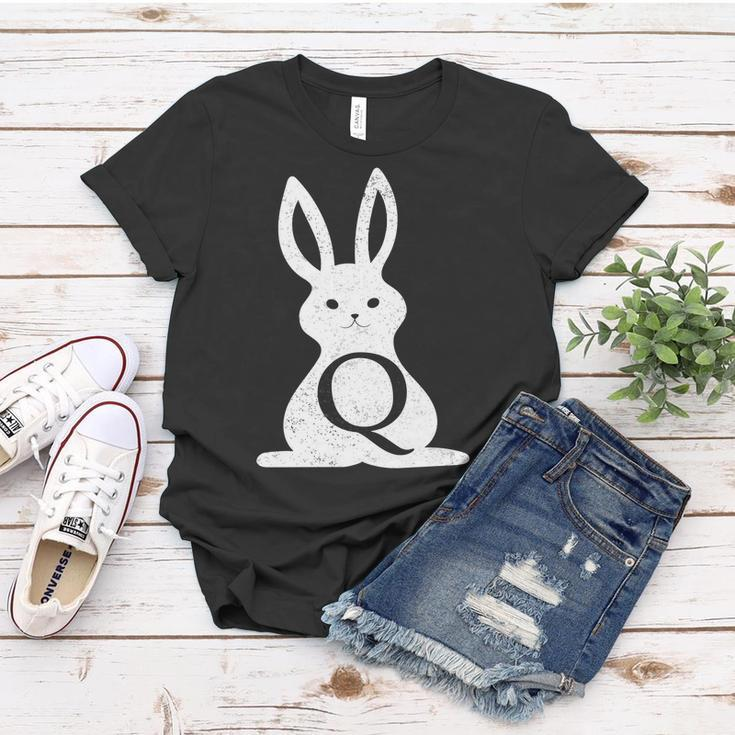 Q Anon Bunny Qanon Women T-shirt Unique Gifts