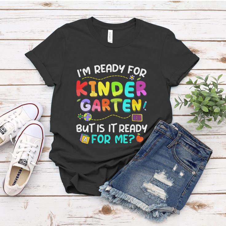 Ready For Kindergarten Back To School Funny First Day Boys Women T-shirt Unique Gifts