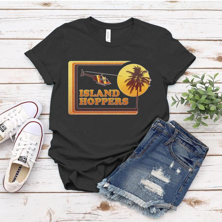 Retro Island Hoppers V2 Women T-shirt Unique Gifts
