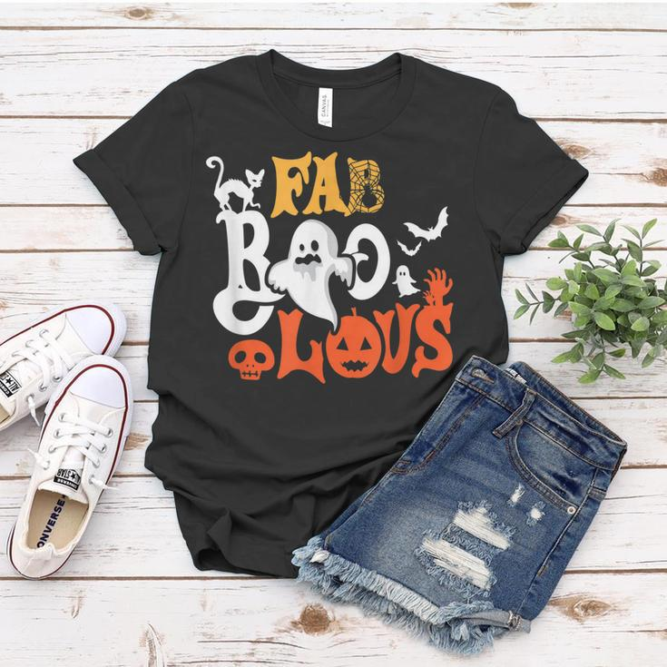 Retro Vintage Boo Fabboolous Halloween Party Costume Women T-shirt Funny Gifts