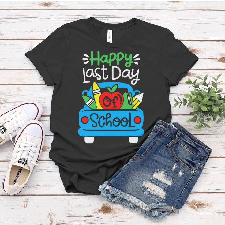 School Truck Shirts Happy Last Day Of School Teachers Kids Women T-shirt Funny Gifts