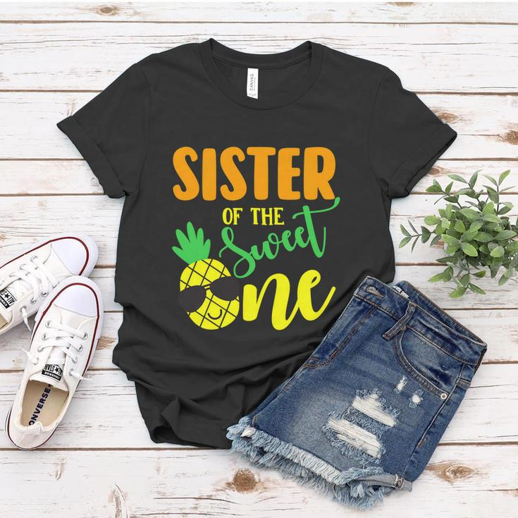 Sister Of The Sweet One Pineapple 1St Birthday Boy First Women T-shirt Unique Gifts