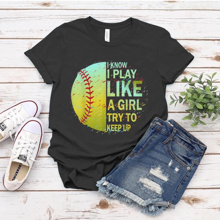 Softball Shirts For Girls | Softball Tshirt Women T-shirt Unique Gifts