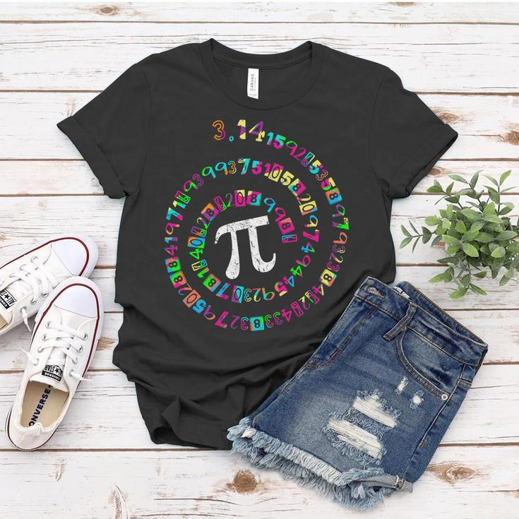 Spiral Pi Day Women T-shirt Unique Gifts