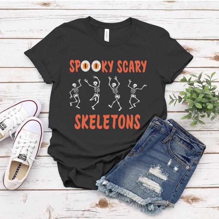 Spooky Scary Skeletons Halloween Quote V2 Women T-shirt Unique Gifts