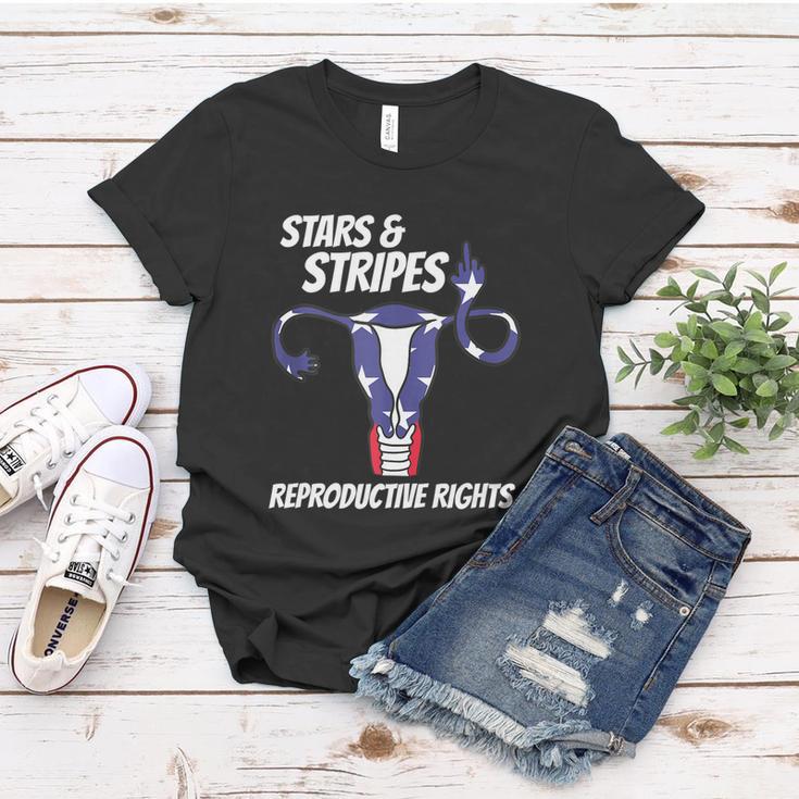 Stars Stripes Reproductive Rights Patriotic 4Th Of July V2 Women T-shirt Unique Gifts