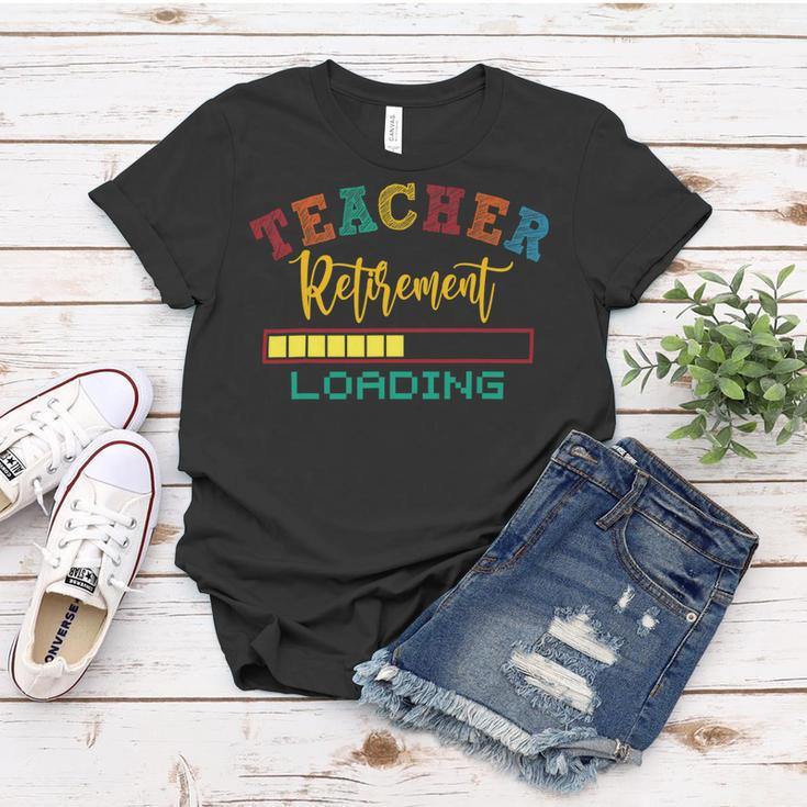 Teacher Retirement Loading Funny Retired 2022 Teacher V2 Women T-shirt Funny Gifts