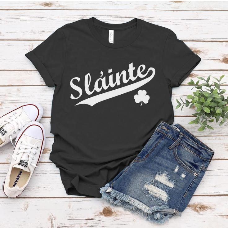 Team Slainte Irish Clover St Patricks Day Women T-shirt Unique Gifts