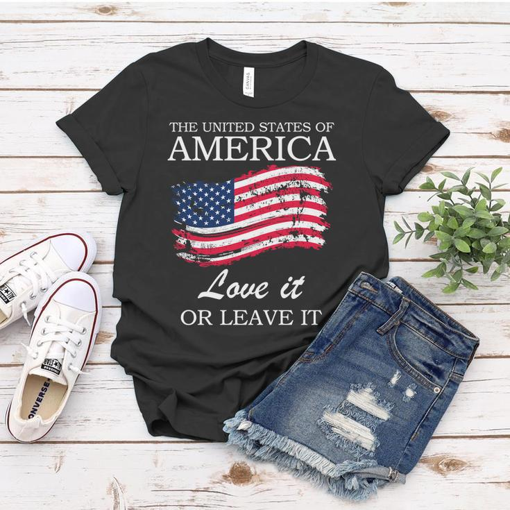The Usa Love It Or Leave It Women T-shirt Unique Gifts