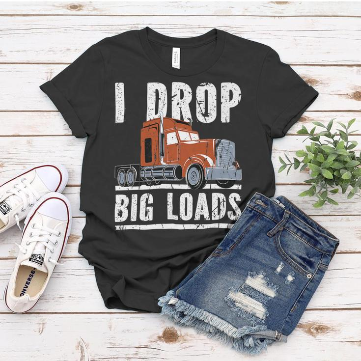Trucker Trucker Accessories For Truck Driver Diesel Lover Trucker_ V2 Women T-shirt Funny Gifts