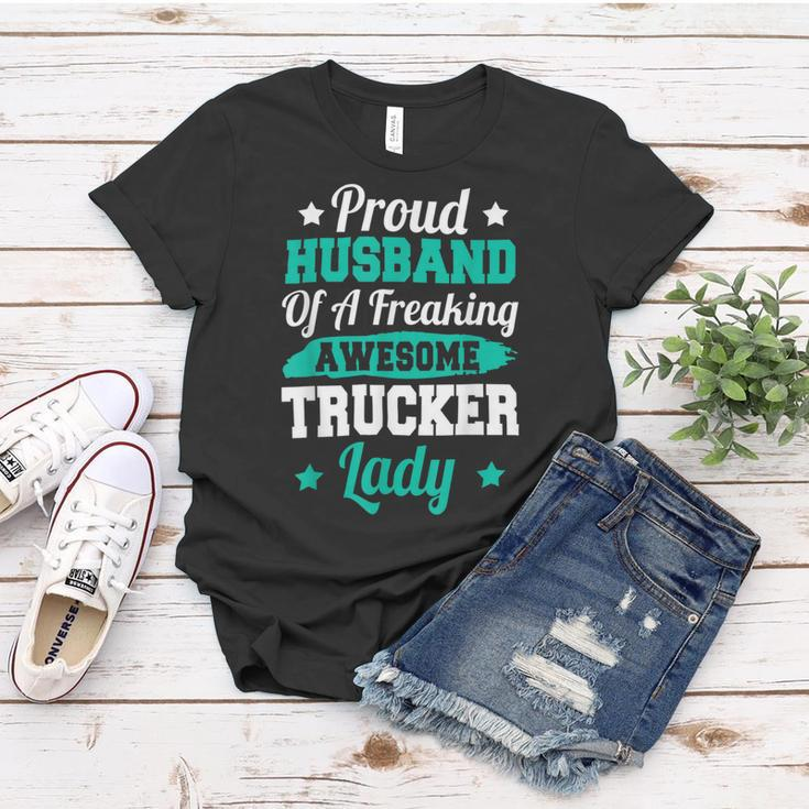 Trucker Trucking Truck Driver Trucker Husband Women T-shirt Funny Gifts