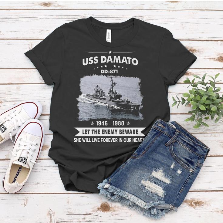 Uss Damato Dd Women T-shirt Unique Gifts