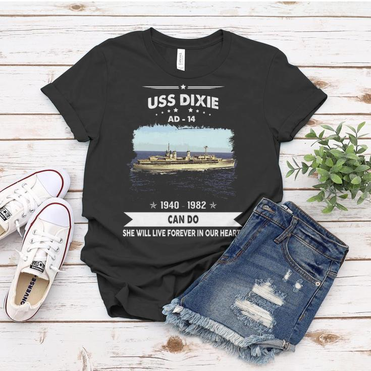Uss Dixie Ad Women T-shirt Unique Gifts