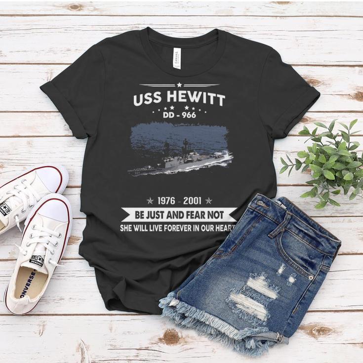 Uss Hewitt Dd Women T-shirt Unique Gifts