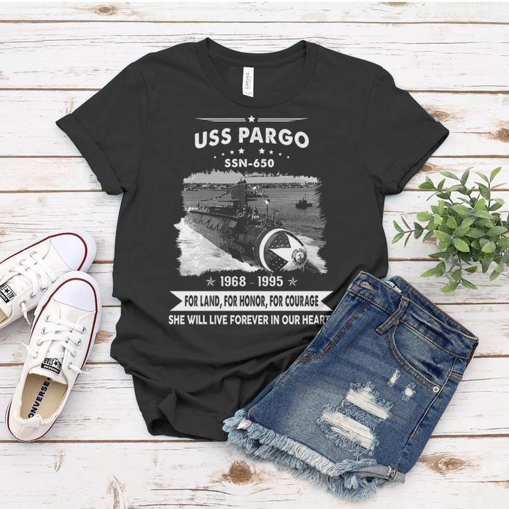 Uss Pargo Ssn Women T-shirt Unique Gifts