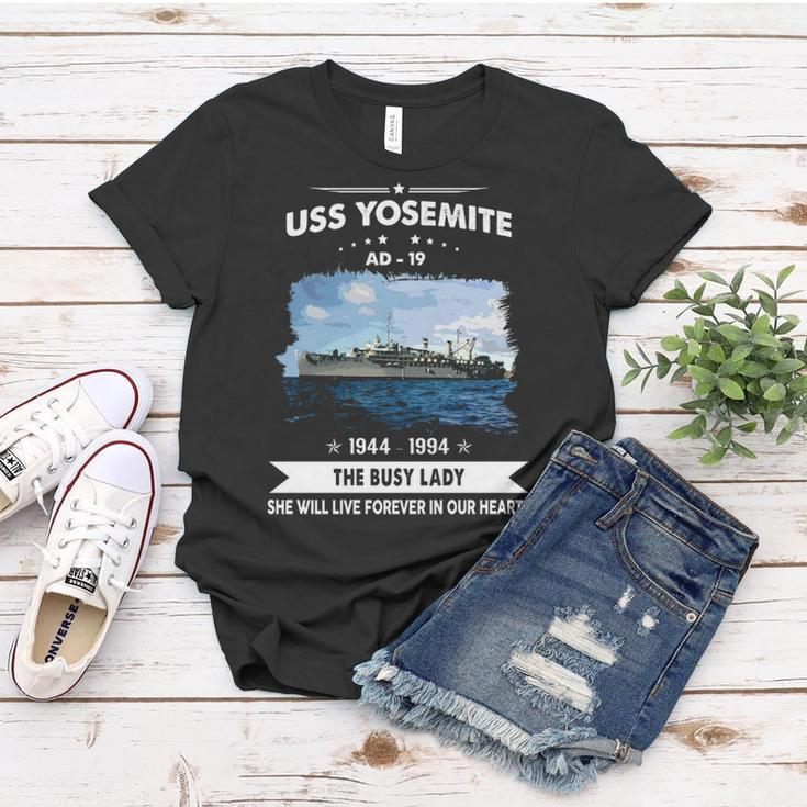 Uss Yosemite Ad Women T-shirt Unique Gifts