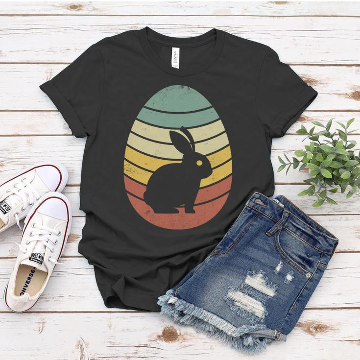 Vintage Easter Bunny Egg Women T-shirt Unique Gifts