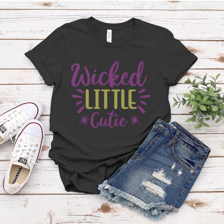 Wicked Little Cutie Halloween Quote V5 Women T-shirt Unique Gifts