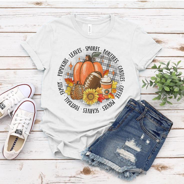 Cute Halloween Autumn Season Vibes For Autumn Lovers Women T-shirt Personalized Gifts
