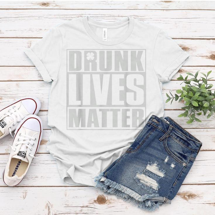 Drunk Lives Matter St Patricks Day Beer Drinking  Women T-shirt Personalized Gifts