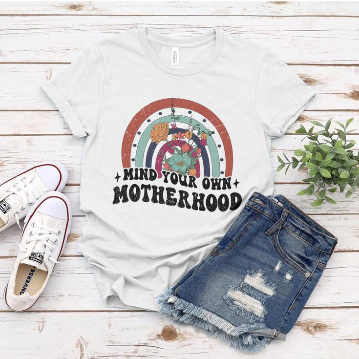 Mind Tour Own Motherhood Vintage Boho Women T-shirt Funny Gifts