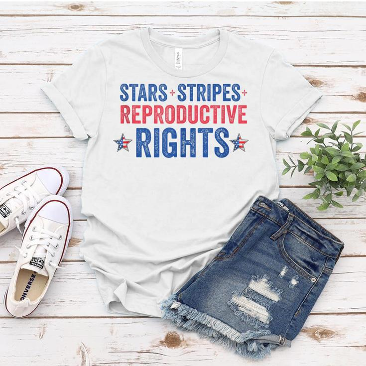 Patriotic 4Th Of July Stars Stripes Reproductive Right V5 Women T-shirt Funny Gifts