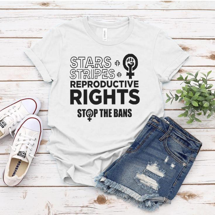 Stars Stripes Reproductive Rights Racerback Feminist Pro Choice My Body My Choice Women T-shirt Unique Gifts