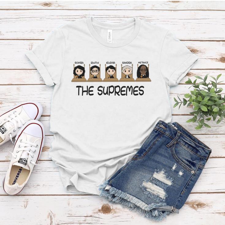 The Supremes Ketanji Brown Jackson Rbg Sotomayor Cute Tshirt Women T-shirt Unique Gifts