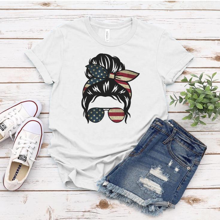 Ultra Maga Usa Female Bun Women T-shirt Unique Gifts