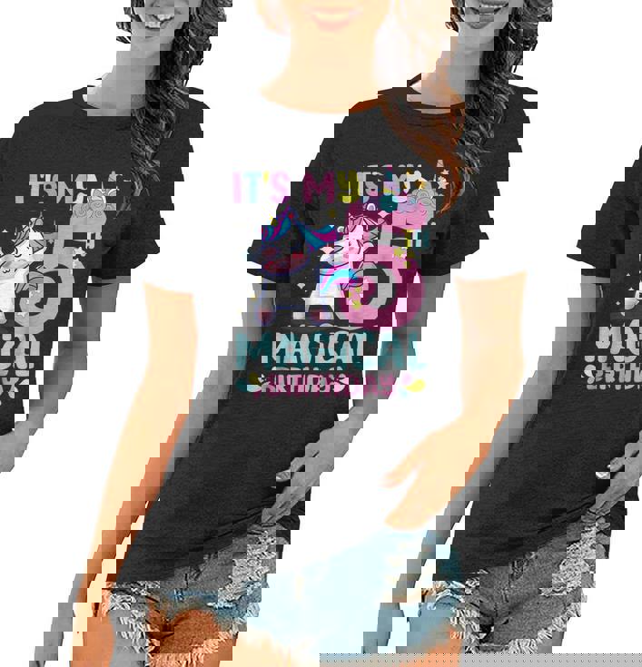 It's My 5th Magical Birthday Girls Unicorn Birthday T-Shirt It's My 5th Magical Birthday Girls Unicorn Birthday T-Shirt