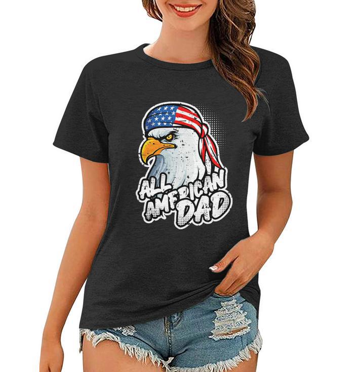 American Bald Eagle Mullet 4Th Of July All American Dad Gift Women T-shirt