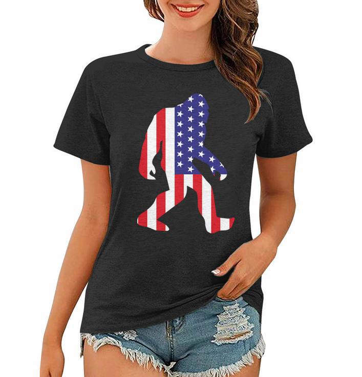 American Bigfoot Tshirt Women T-shirt