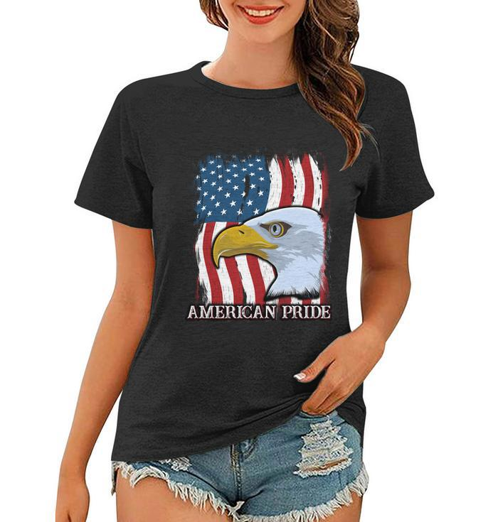 American Flag Eagle Mullet 4Th Of July Merica Pride Gift Women T-shirt
