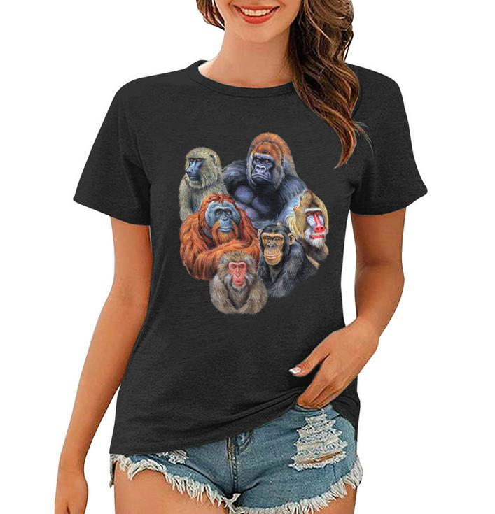 Ape Collage Women T-shirt