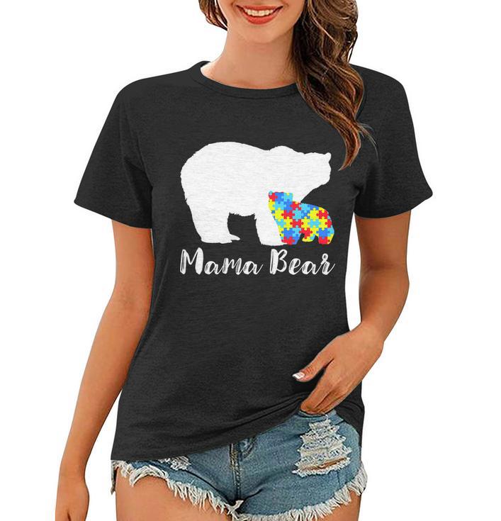 Autism Mama Bear Women T-shirt